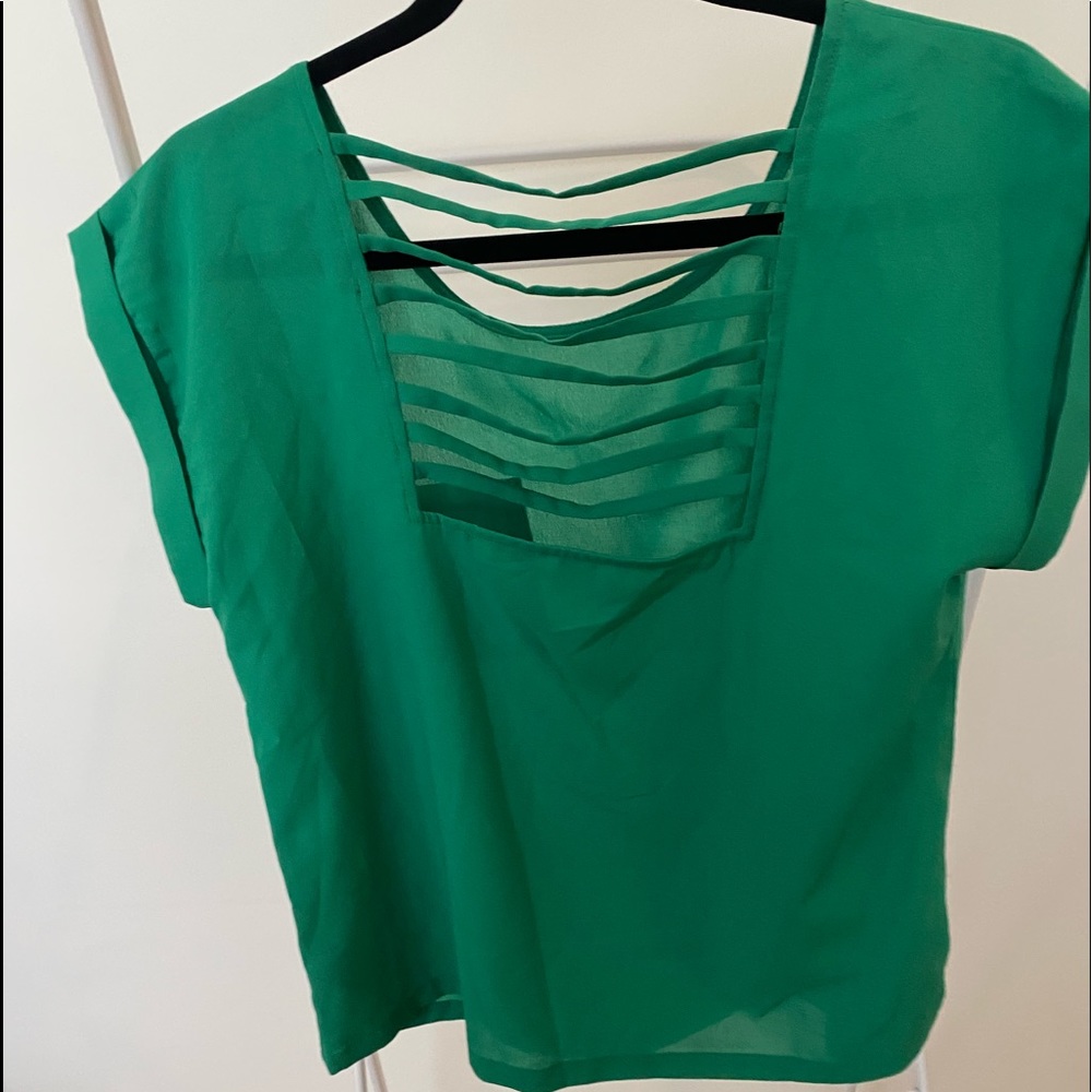 Forever 21 Green Top Size Small